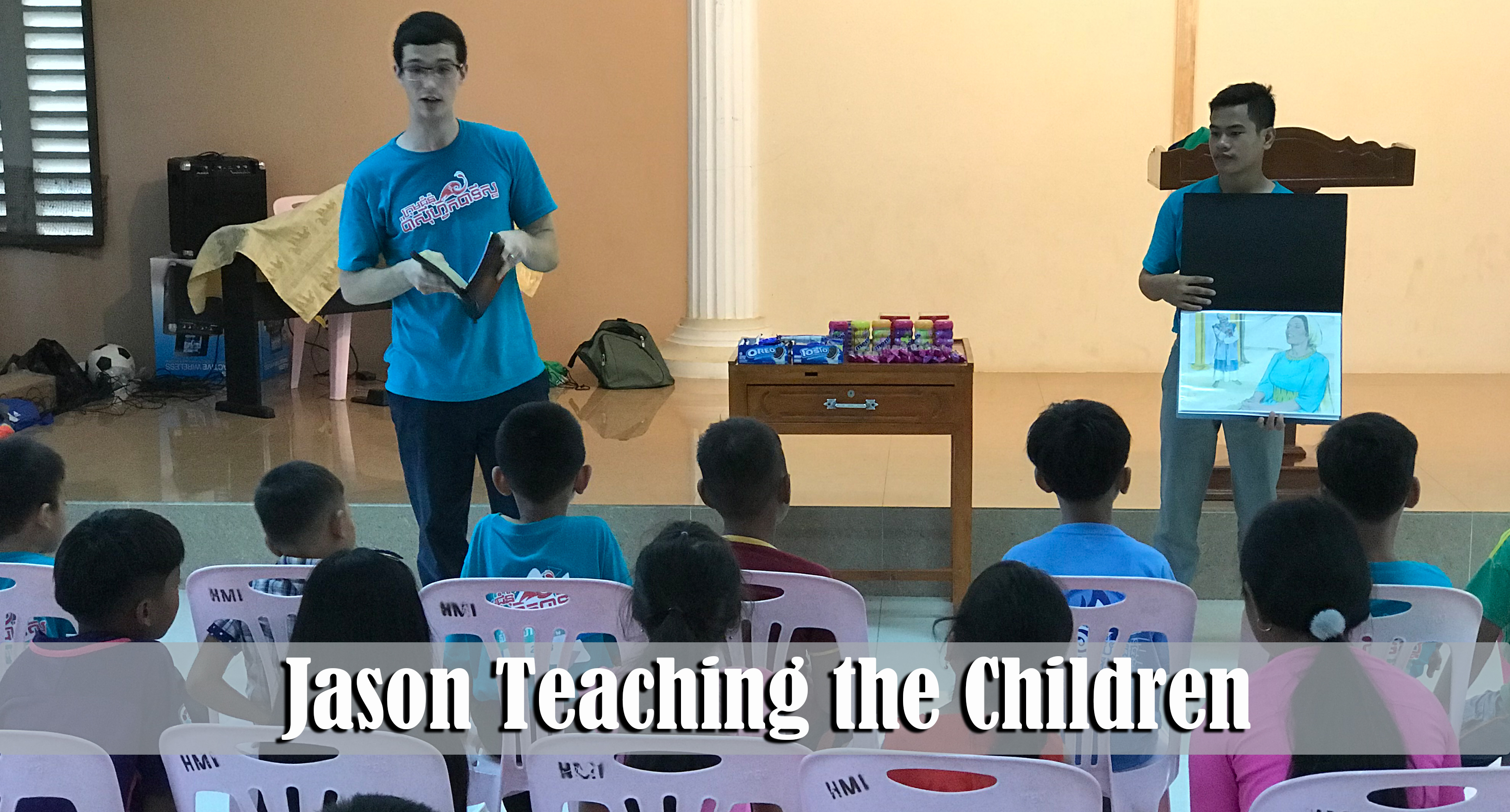 5.21.18 Jason teaching children