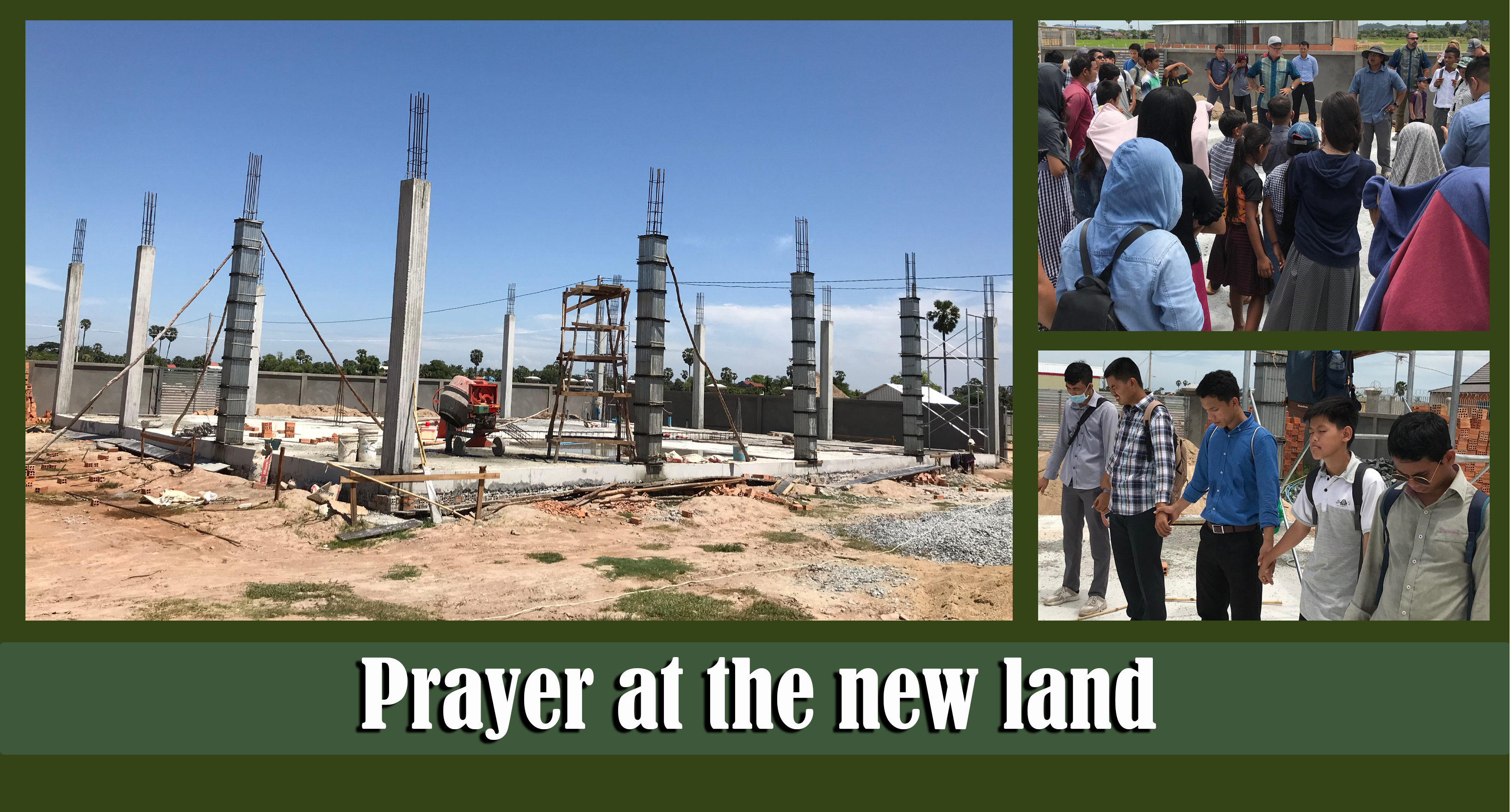 7.23.19 Prayer at the new land